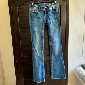Miss Me boot cut jeans size 25